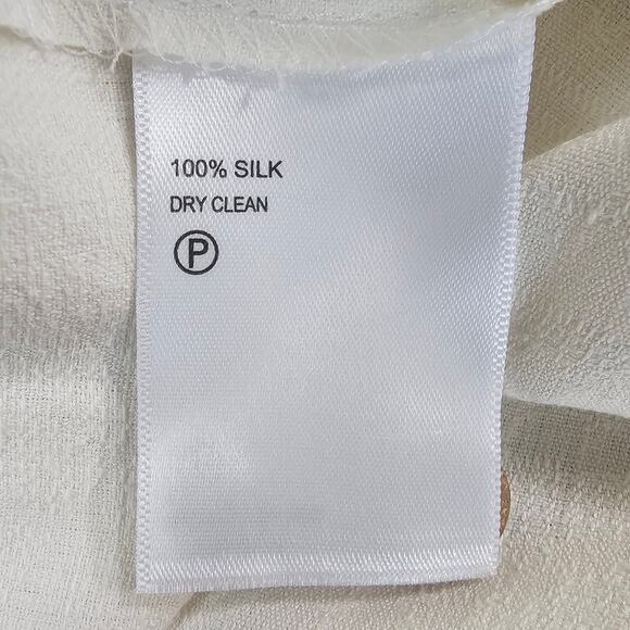 NWT Tampa Bay Rays Tommy Bahama Shirt Mens XXXL Off White Embroidered Silk Camp - Picture 12 of 15